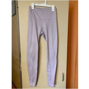 Light purple, fleece, high waisted Old Navy leggings